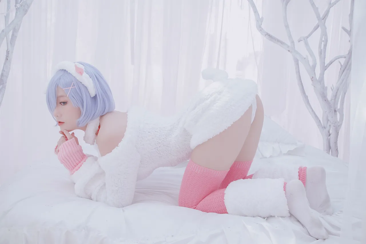 Messie Huang Rem the sheep (ReZero kara Hajimeru Isekai Seikatsu)-erohere11.webp